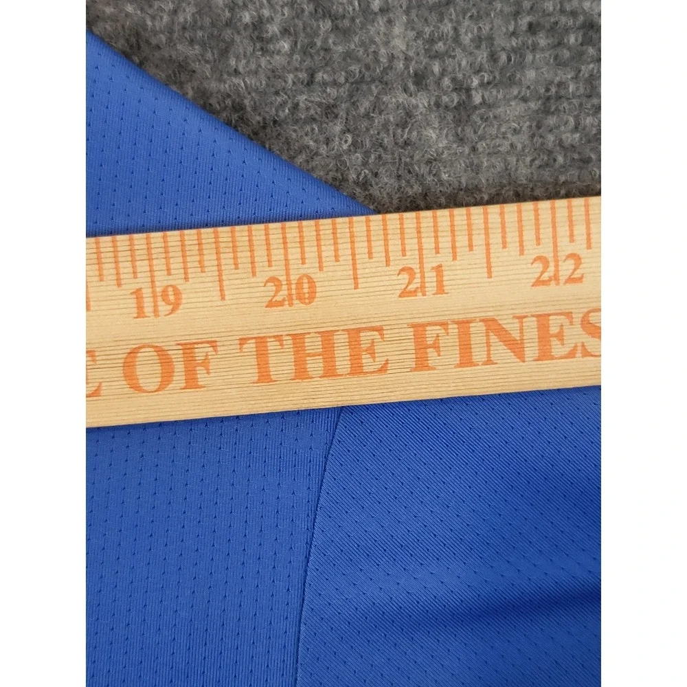 Adidas‎ ClimaCool Polo Shirt Mens XL Blue Orange Woodstock Club Golf Casualwear